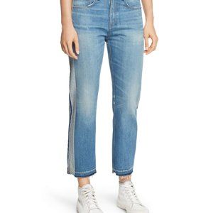 Rag and Bone Reverse Salvage Marilyn Crop Jeans Sz 25 NWT
